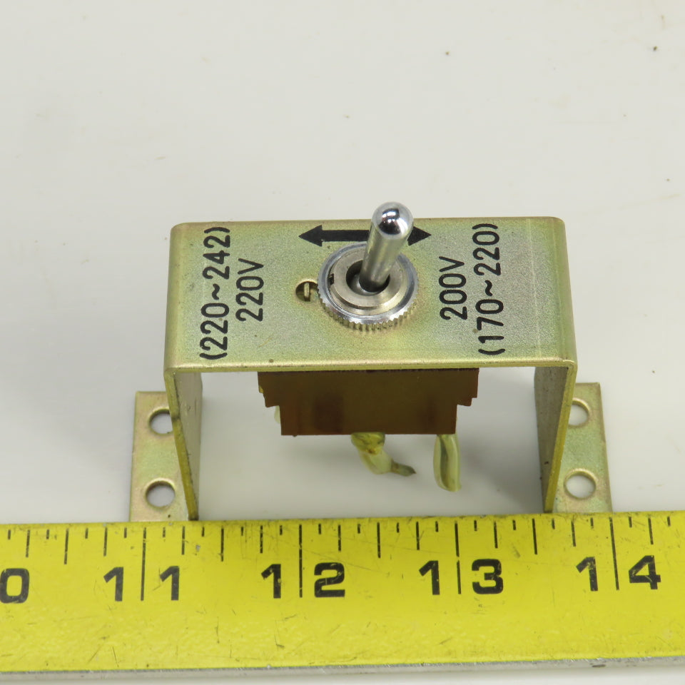 Voltage Selector Toggle Switch 220-242VAC / 170-220VAC