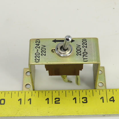 Voltage Selector Toggle Switch 220-242VAC / 170-220VAC