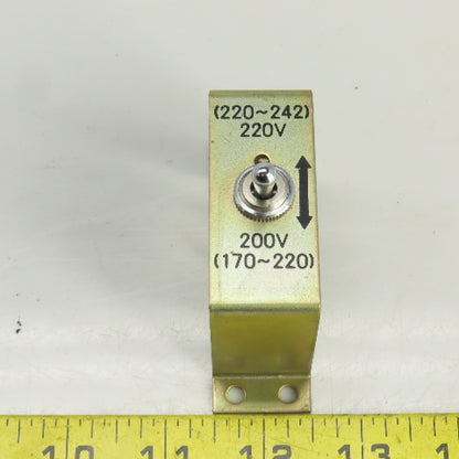 Voltage Selector Toggle Switch 220-242VAC / 170-220VAC