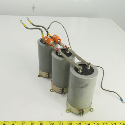 HCGFA 1800MFD450VDC Three Capacitor Bank Assembly Surge 500VDC