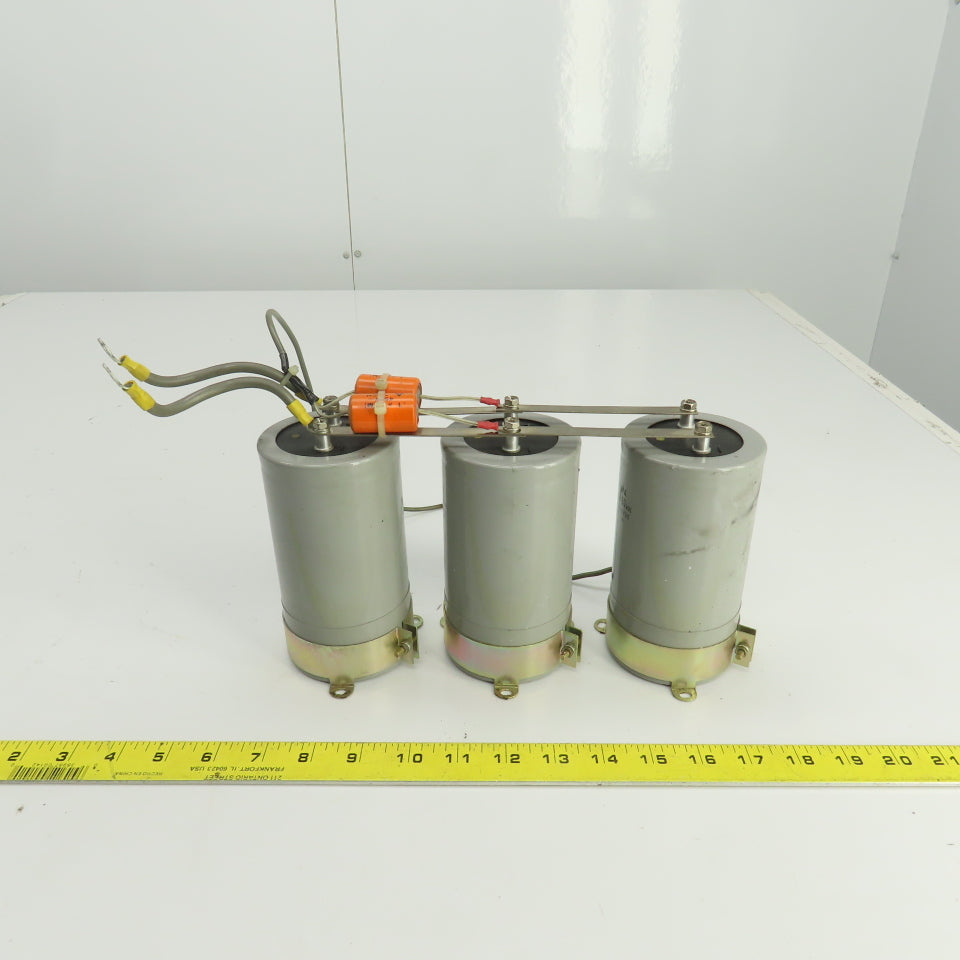 HCGFA 1800MFD450VDC Three Capacitor Bank Assembly Surge 500VDC