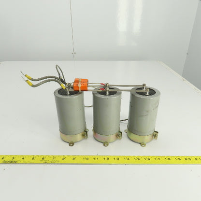 HCGFA 1800MFD450VDC Three Capacitor Bank Assembly Surge 500VDC