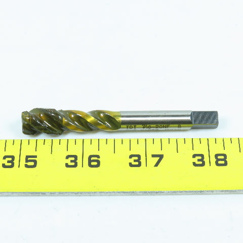 Viper 7/16"-20 NF Spiral Flute Plug Tap 3F Lot of 3