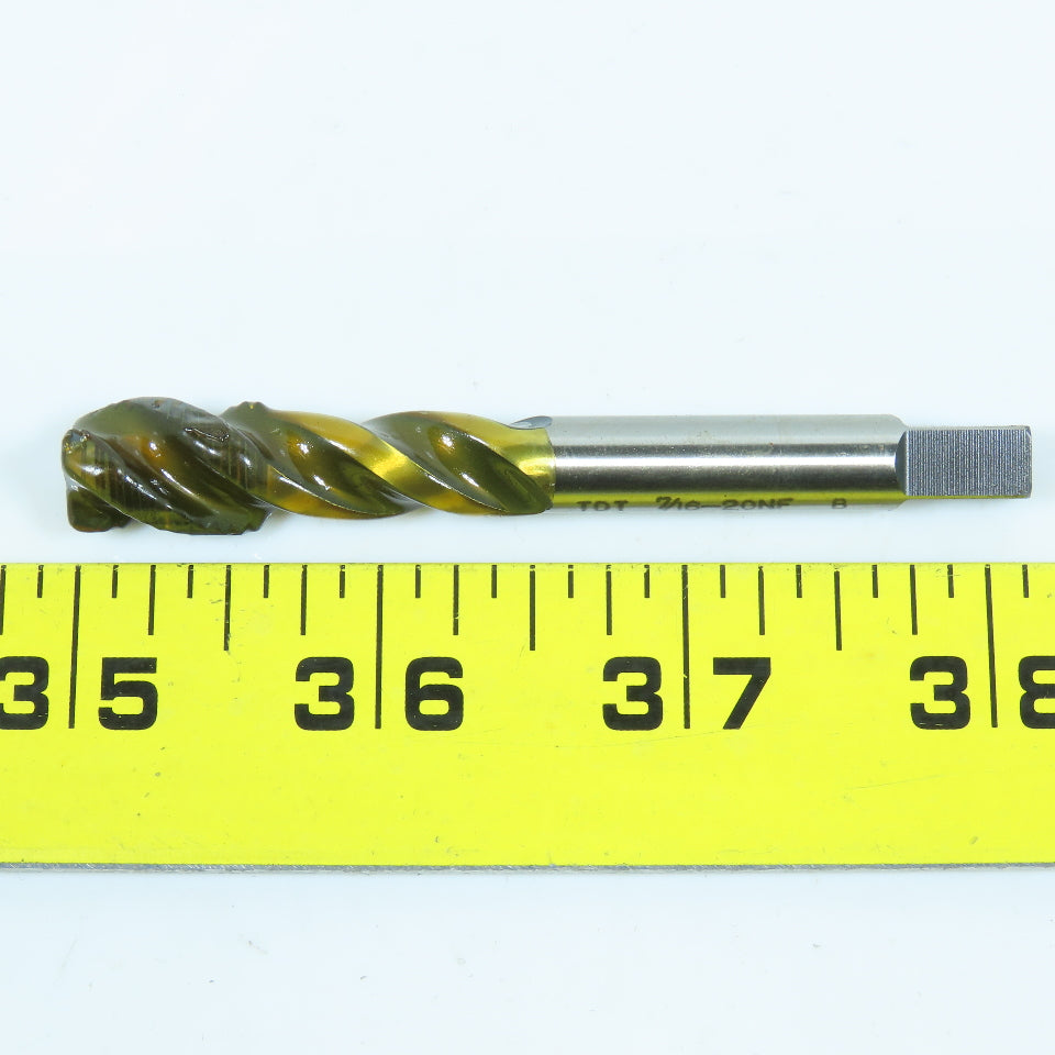 Viper 7/16"-20 NF Spiral Flute Plug Tap 3F Lot of 3
