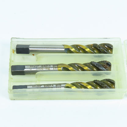 Viper 7/16"-20 NF Spiral Flute Plug Tap 3F Lot of 3