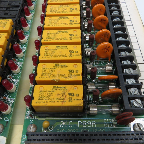 Cattron CAT-812EZ+2 Relay Module Dual 9 Channel Circuit Board