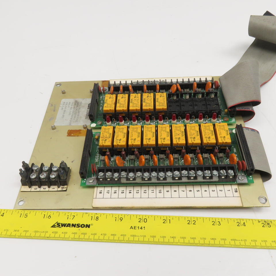 Cattron CAT-812EZ+2 Relay Module Dual 9 Channel Circuit Board