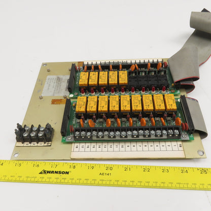 Cattron CAT-812EZ+2 Relay Module Dual 9 Channel Circuit Board