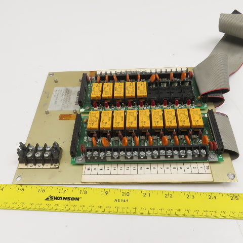 Cattron CAT-812EZ+2 Relay Module Dual 9 Channel Circuit Board