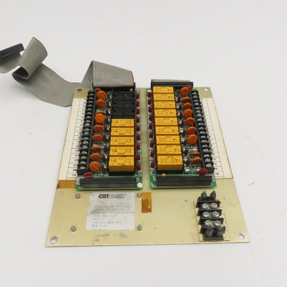 Cattron CAT-812EZ+2 Relay Module Dual 9 Channel Circuit Board