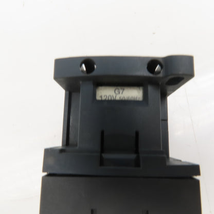 Schneider LC1 D18 LADN22 Contactor Relay W/ Aux. Block 2NC/NO 3Ph 600V 120V Coil