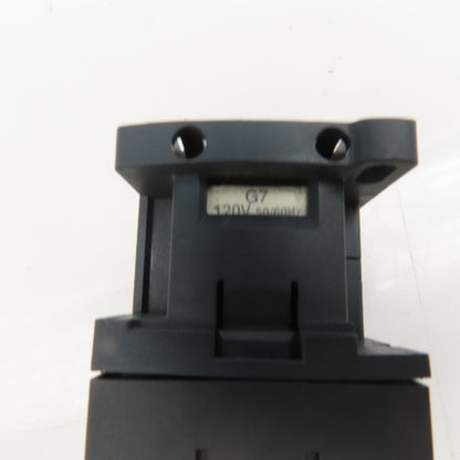 Schneider LC1 D18 LADN22 Contactor Relay W/ Aux. Block 2NC/NO 3Ph 600V 120V Coil