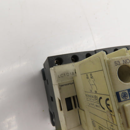 Schneider LC1 D18 Motor Contactor 690V 32A 15Hp MAX 120V Coil