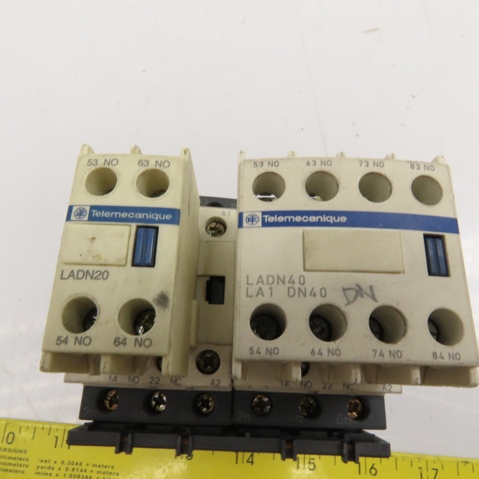 Schneider LC1 D18 Motor Contactor 690V 32A 15Hp MAX 120V Coil