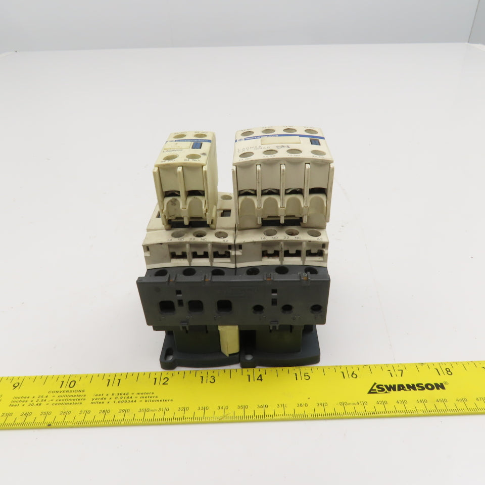 Schneider LC1 D18 Motor Contactor 690V 32A 15Hp MAX 120V Coil