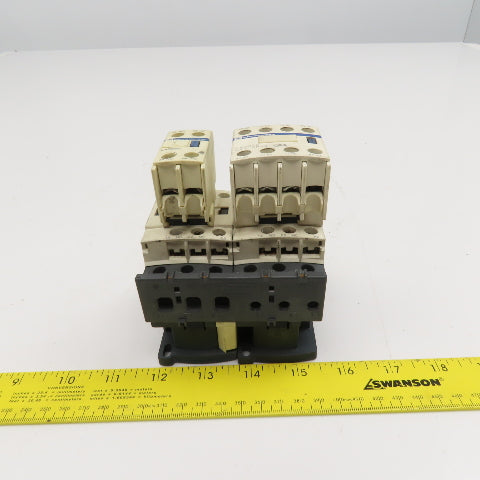 Schneider LC1 D18 Motor Contactor 690V 32A 15Hp MAX 120V Coil