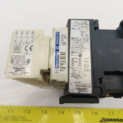 Schneider LC1 D18 Motor Contactor 690V 32A 15Hp MAX 120V Coil