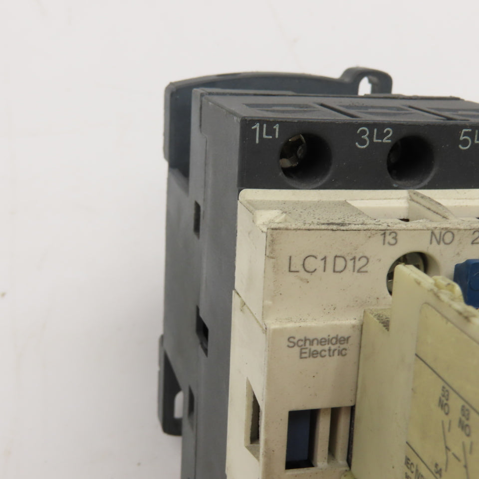 Schneider LC1D12 LADN20 Motor Contactor 690V 25A 10Hp MAX 110V Coil