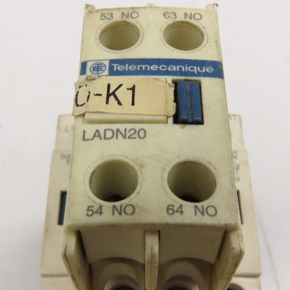 Schneider LC1D12 LADN20 Motor Contactor 690V 25A 10Hp MAX 110V Coil