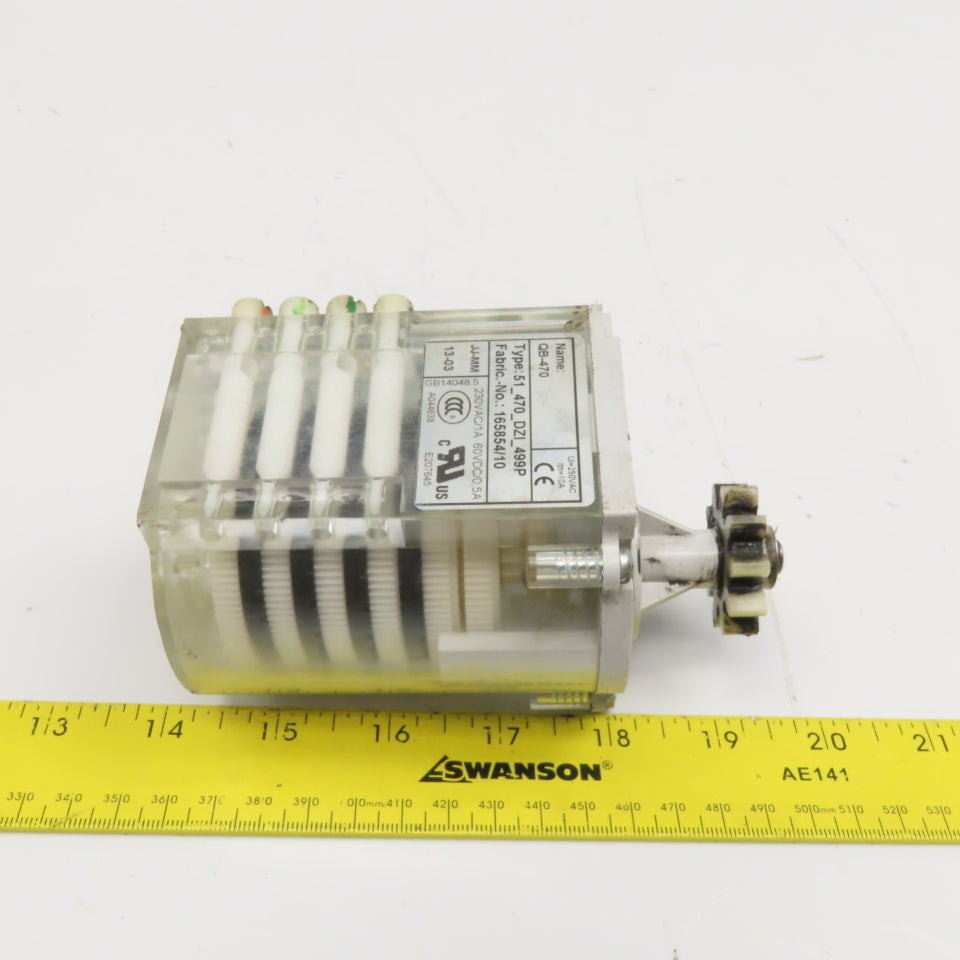 Kone Cranes QB-470 51_470_DZI_499P Limit Switch 230VAC 60VDC