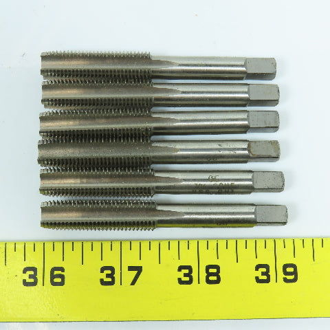 OSG 7/16"-20 Straight Flute Bottoming Tap 4F GH3 HSS Lot of 6