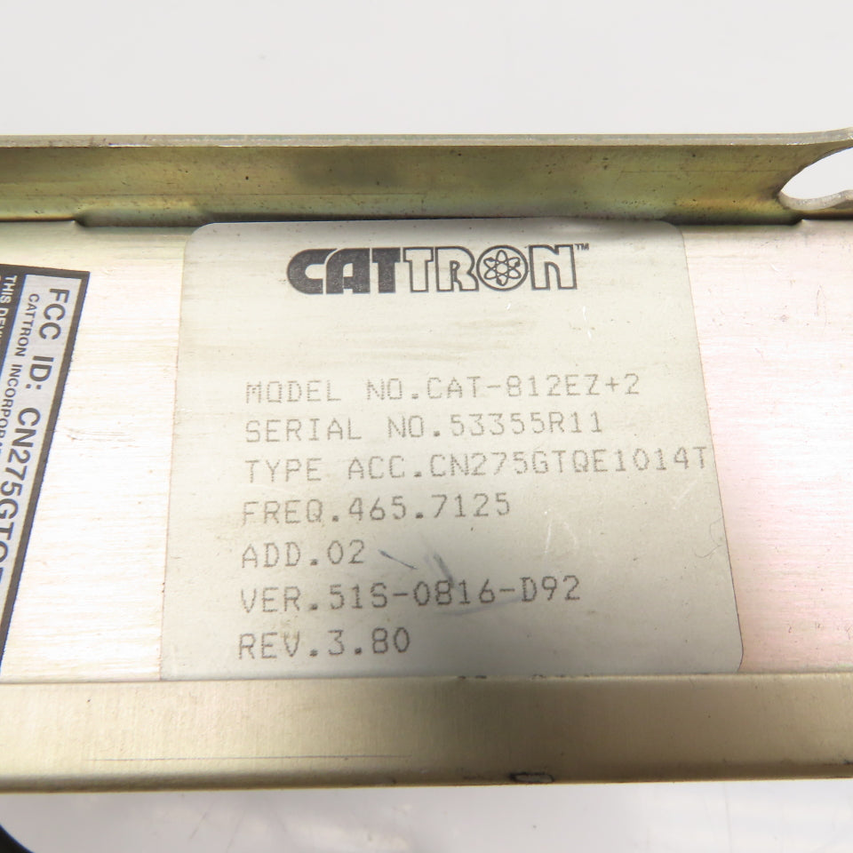 Cattron CAT-812EZ+2 Crane Remote Receiver 120V