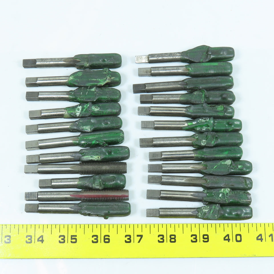 7/16"-20 Straight Flute Plug Tap 4F Lot of 23