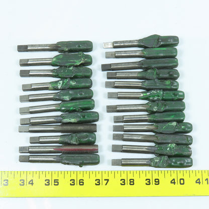 7/16"-20 Straight Flute Plug Tap 4F Lot of 23