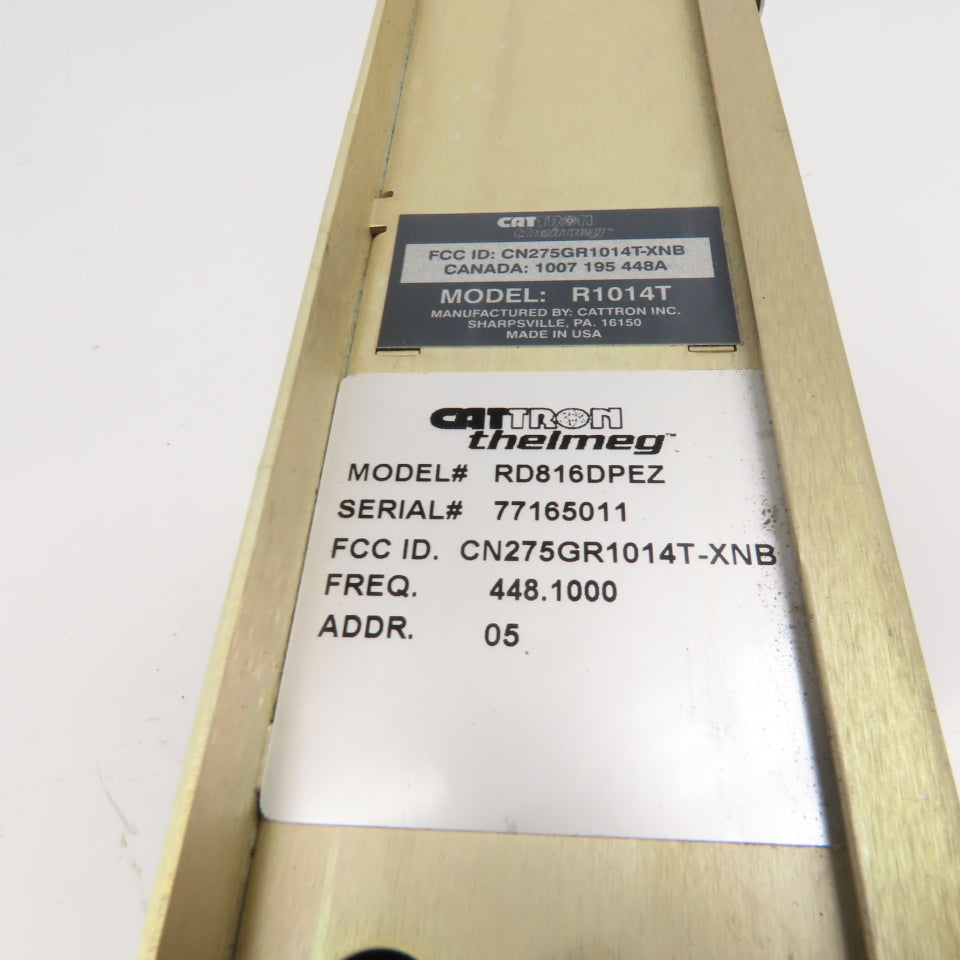 Cattron RD816DEPZ R1014T Crane Remote Receiver 120V