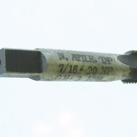 7/16"-20 Straight Flute Plug Tap 3F Lot of 11