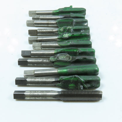 7/16"-20 Straight Flute Plug Tap 3F Lot of 11