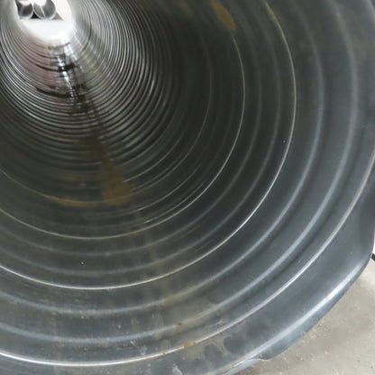 Softite 16" Spiral Lock Seam Duct Galvanized 26 Gage Corrugated Groove 9'6"