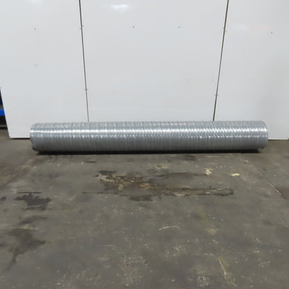 Softite 16" Spiral Lock Seam Duct Galvanized 26 Gage Corrugated Groove 9'6"