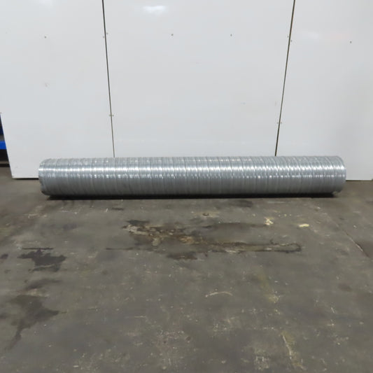 Softite 16" Spiral Lock Seam Duct Galvanized 26 Gage Corrugated Groove 9'6"