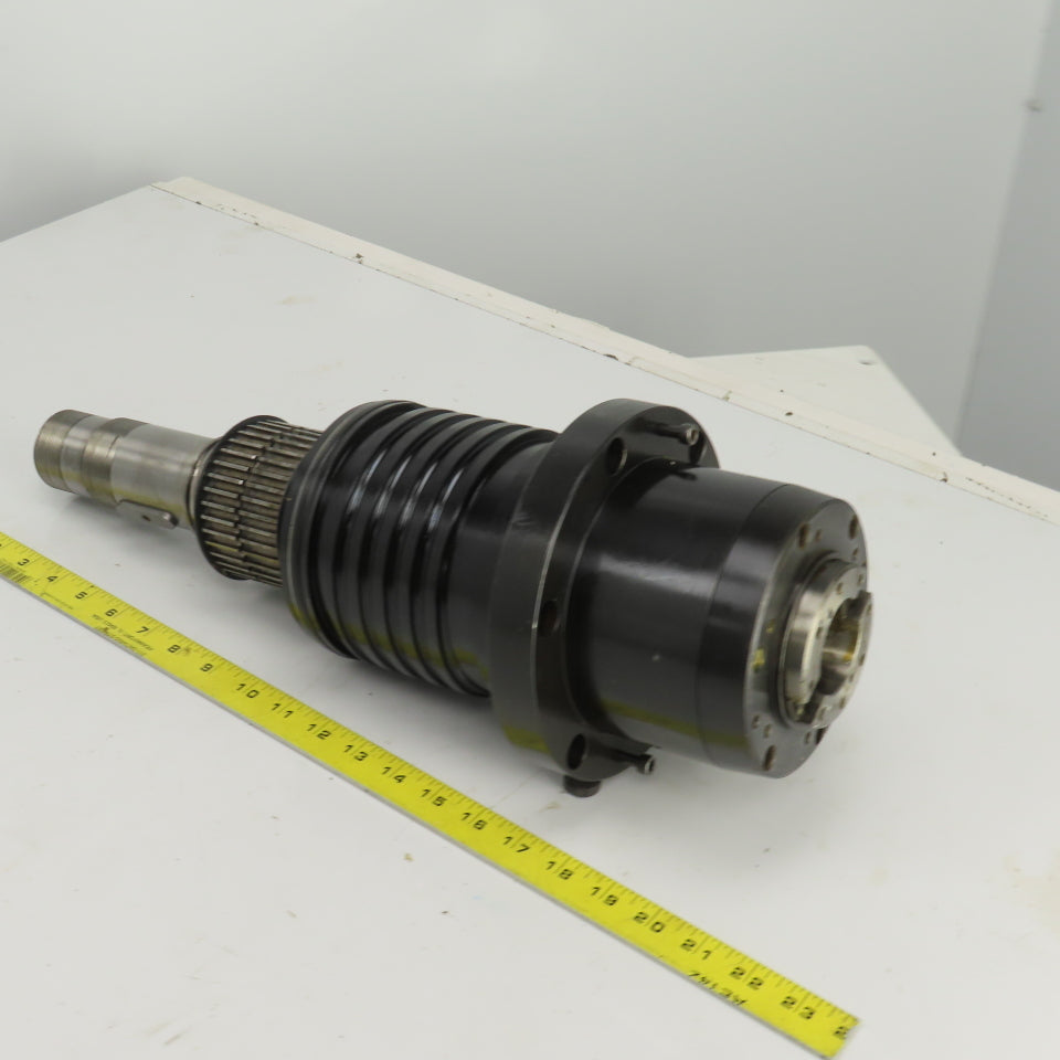 20-3/8" OAL Spindle Cat 40 W/3-1/2" Belt Drive 1-3/8" Drawbar Tube 7-1/4" Flange