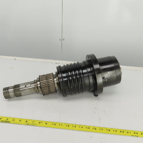20-3/8" OAL Spindle Cat 40 W/3-1/2" Belt Drive 1-3/8" Drawbar Tube 7-1/4" Flange