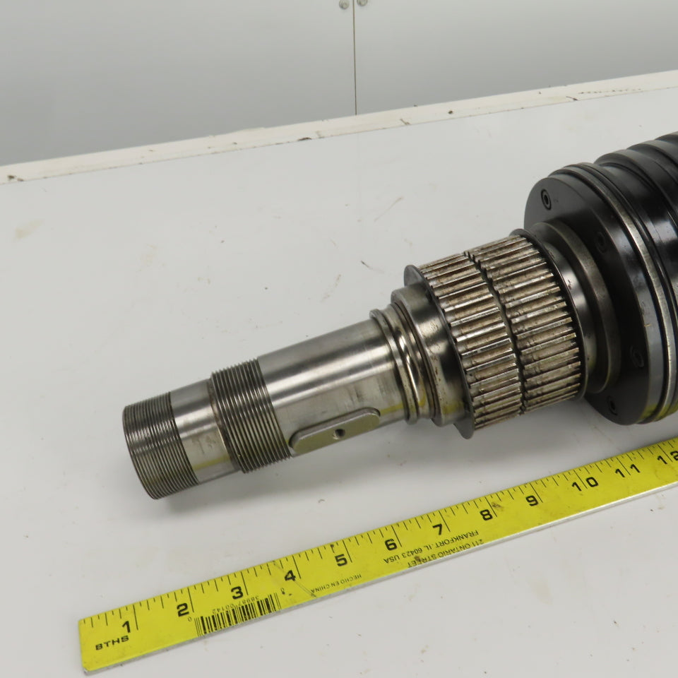 20-3/8" OAL Spindle Cat 40 W/3-1/2" Belt Drive 1-3/8" Drawbar Tube 7-1/4" Flange