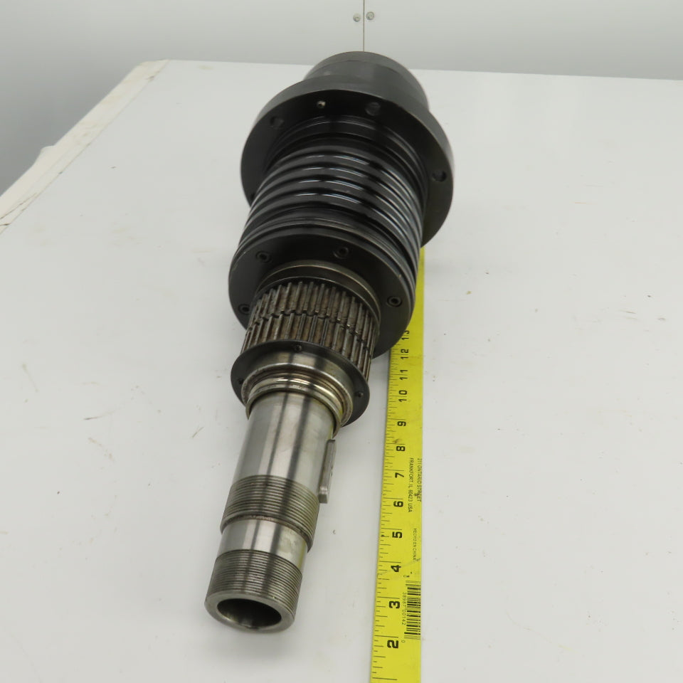 20-3/8" OAL Spindle Cat 40 W/3-1/2" Belt Drive 1-3/8" Drawbar Tube 7-1/4" Flange