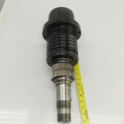 20-3/8" OAL Spindle Cat 40 W/3-1/2" Belt Drive 1-3/8" Drawbar Tube 7-1/4" Flange