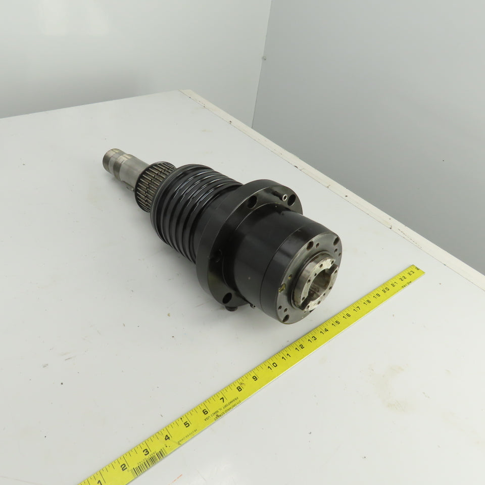 20-3/8" OAL Spindle Cat 40 W/3-1/2" Belt Drive 1-3/8" Drawbar Tube 7-1/4" Flange