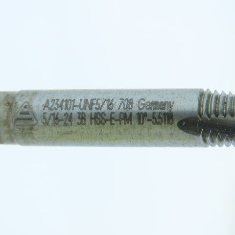 Prototyp A234101-6UNF 5/16 Spiral Flute Bottoming Tap 5/16"-24 HSS-E-PM 3F