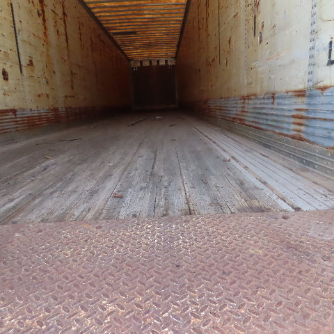 Wabash 1998 53' Tandem Axle Semi Trailer Van Storage 101"Wx110" Tall Needs Door