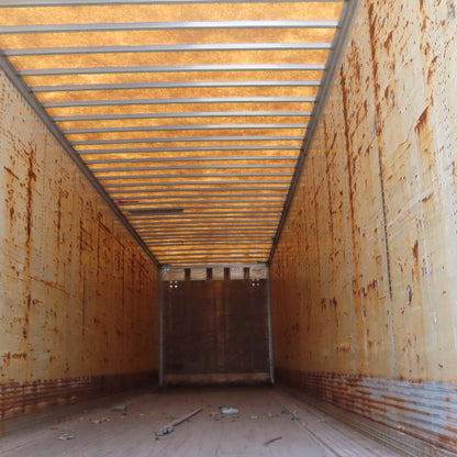Wabash 1998 53' Tandem Axle Semi Trailer Van Storage 101"Wx110" Tall Needs Door