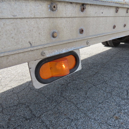 Wabash 1998 53' Tandem Axle Semi Trailer Van Storage 101"Wx110" Tall Needs Door