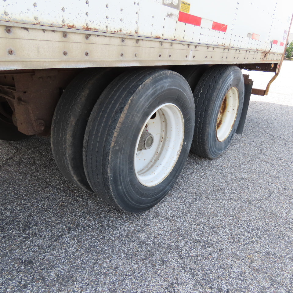 Wabash 1998 53' Tandem Axle Semi Trailer Van Storage 101"Wx110" Tall Needs Door