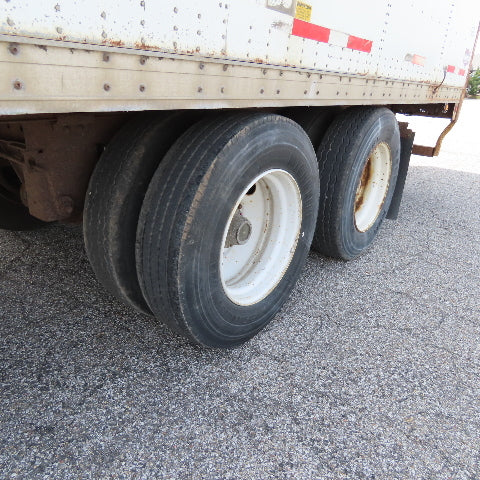 Wabash 1998 53' Tandem Axle Semi Trailer Van Storage 101"Wx110" Tall Needs Door