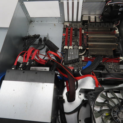Republic Of Gamers 222824-00196-MB09U0 Rampage IV Gene CPU Tower Missing Parts