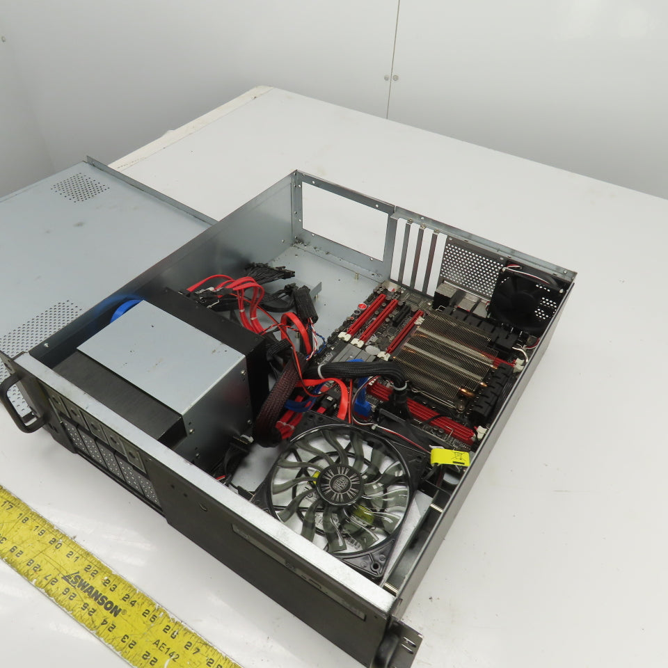 Republic Of Gamers 222824-00196-MB09U0 Rampage IV Gene CPU Tower Missing Parts