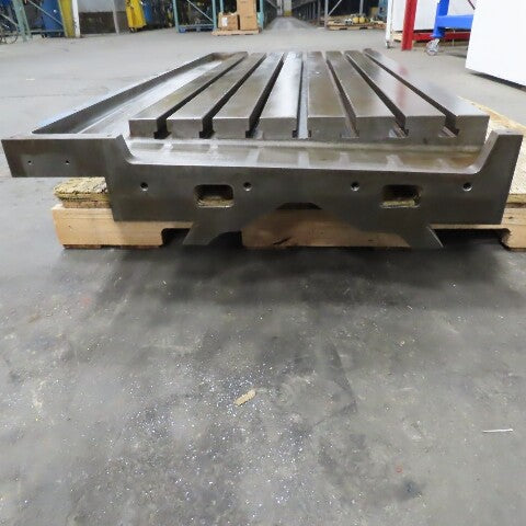 Leblond Makino FNC 106/A30 T-Slot Bed Table Work Holding Fixture Set Up Plate