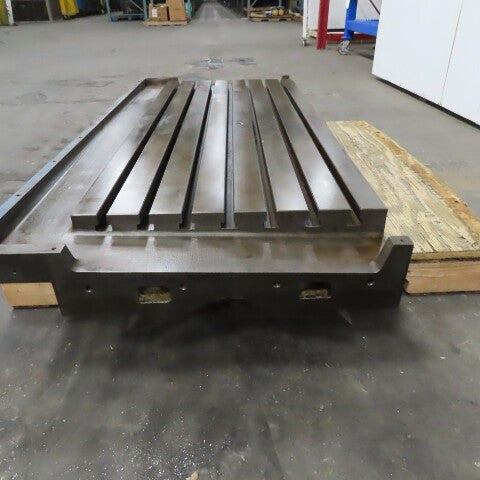 Leblond Makino FNC 106/A30 T-Slot Bed Table Work Holding Fixture Set Up Plate